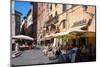 Picturesque Street in Lucca, Tuscany, Italy, Europe-Peter Groenendijk-Mounted Photographic Print