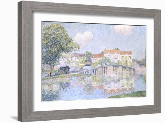 Picturesque Village-Paul Mathieu-Framed Giclee Print