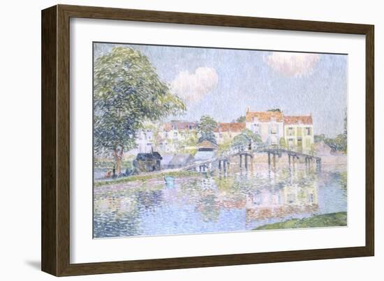 Picturesque Village-Paul Mathieu-Framed Giclee Print