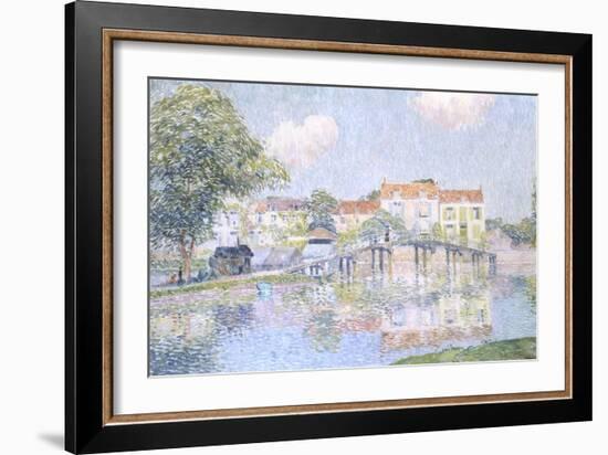 Picturesque Village-Paul Mathieu-Framed Giclee Print