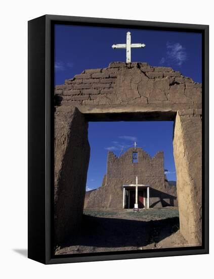 Picuris Pueblo, New Mexico, USA-Judith Haden-Framed Premier Image Canvas