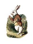 "I'm Late" Alice in Wonderland White Rabbit by John Tenniel-Piddix-Art Print