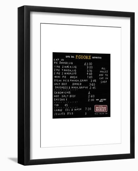 Pie N Mash-Hanna Melin-Framed Giclee Print