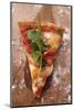 Piece of Cheese and Tomato Pizza with Rocket-Eising Studio - Food Photo and Video-Mounted Photographic Print