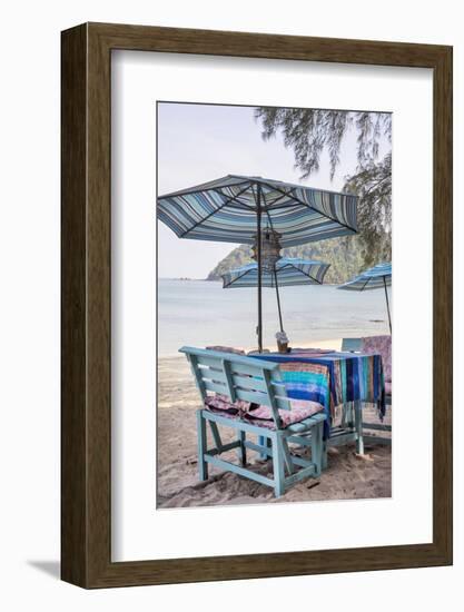 Piece of Furniture, Brightly, Runable Aground, Thailand, Beach-Andrea Haase-Framed Photographic Print