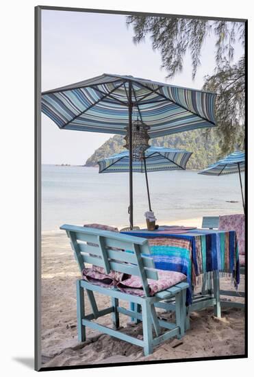 Piece of Furniture, Brightly, Runable Aground, Thailand, Beach-Andrea Haase-Mounted Photographic Print