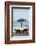 Piece of Furniture, Sunshade, Beach Bar, Thailand, Beach-Andrea Haase-Framed Photographic Print