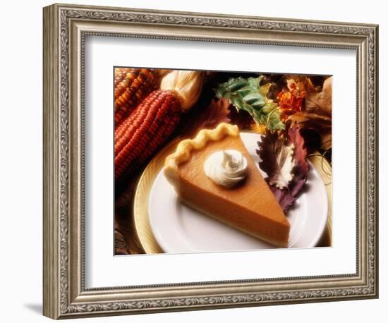 Piece of Pumpkin Pie-Tracey Thompson-Framed Photographic Print