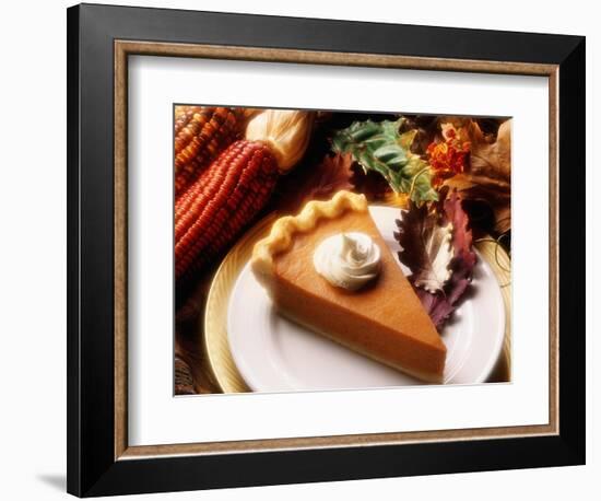 Piece of Pumpkin Pie-Tracey Thompson-Framed Photographic Print