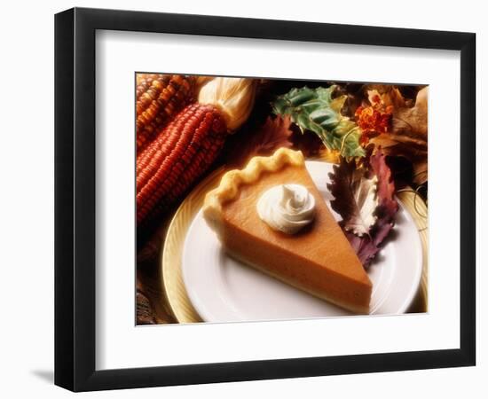 Piece of Pumpkin Pie-Tracey Thompson-Framed Photographic Print