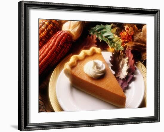 Piece of Pumpkin Pie-Tracey Thompson-Framed Photographic Print