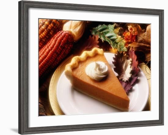 Piece of Pumpkin Pie-Tracey Thompson-Framed Photographic Print