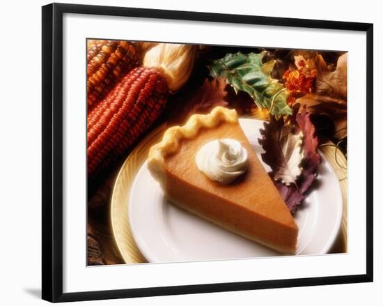 Piece of Pumpkin Pie-Tracey Thompson-Framed Photographic Print