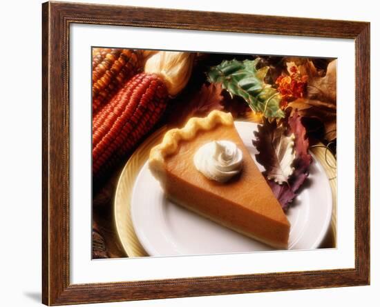 Piece of Pumpkin Pie-Tracey Thompson-Framed Photographic Print