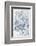 Pieces of Crushed Ice Cubes-Kröger and Gross-Framed Photographic Print