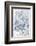 Pieces of Crushed Ice Cubes-Kröger and Gross-Framed Photographic Print