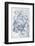 Pieces of Crushed Ice Cubes-Kröger and Gross-Framed Photographic Print