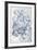 Pieces of Crushed Ice Cubes-Kröger and Gross-Framed Photographic Print