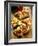 Pieces of Pizza with Different Toppings, on Wooden Background-null-Framed Photographic Print