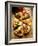 Pieces of Pizza with Different Toppings, on Wooden Background-null-Framed Photographic Print