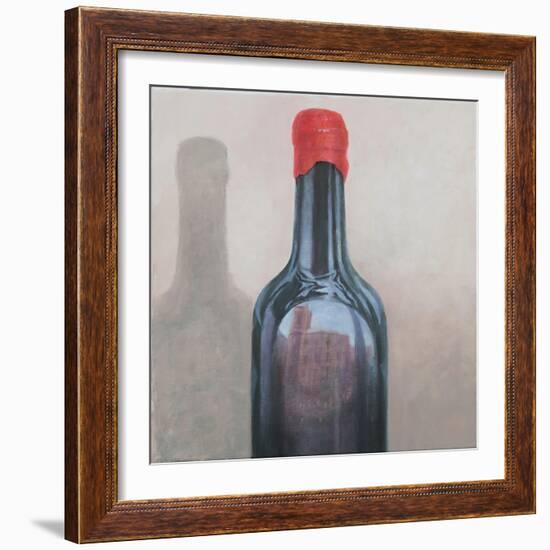 Pienza Reflection, 2012-Lincoln Seligman-Framed Giclee Print
