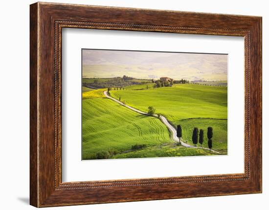 Pienza, Val d'Orcia, Tuscany-Francesco Riccardo Iacomino-Framed Photographic Print