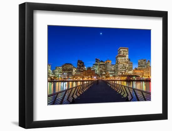 Pier 14 in San Francisco-nstanev-Framed Photographic Print