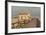 Pier and Sandy Beach-Markus Lange-Framed Photographic Print