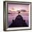 Pier at Dawn, Plage De Santa Giulia, South East Corsica, Corsica, France, Mediterranean, Europe-Stuart Black-Framed Photographic Print