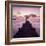 Pier at Dawn, Plage De Santa Giulia, South East Corsica, Corsica, France, Mediterranean, Europe-Stuart Black-Framed Photographic Print