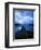 Pier at Lake McDonald Under Clouds-Aaron Horowitz-Framed Photographic Print