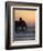 Pier at Madinat Jumeirah Hotel at Sunset, Dubai, United Arab Emirates, Middle East-Amanda Hall-Framed Photographic Print