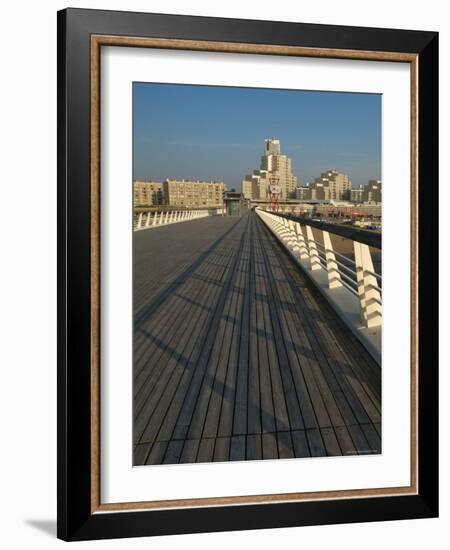 Pier at Scheveningen, Near Den Haag (The Hague), Holland (The Netherlands)-Gary Cook-Framed Photographic Print