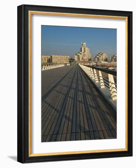 Pier at Scheveningen, Near Den Haag (The Hague), Holland (The Netherlands)-Gary Cook-Framed Photographic Print