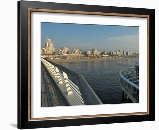 Pier at Scheveningen, Near Den Haag (The Hague), Holland (The Netherlands)-Gary Cook-Framed Photographic Print