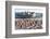 Pier at Sellin and Beach Baskets, Rygen Island, Baltic Coast, Germany-Peter Adams-Framed Photographic Print