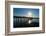 Pier at Sunset at Fraser Island, UNESCO World Heritage Site, Queensland, Australia, Pacific-Michael Runkel-Framed Photographic Print