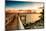 Pier at Sunset-Philippe Hugonnard-Mounted Photographic Print