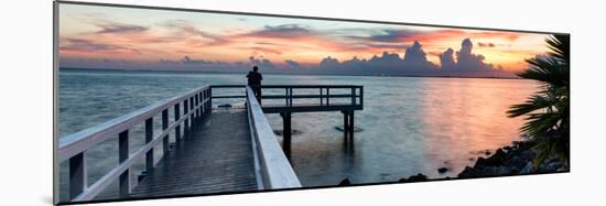 Pier at Sunset-Philippe Hugonnard-Mounted Photographic Print