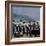 "Pier Fishing," August 13, 1949-John Falter-Framed Giclee Print