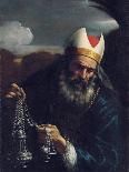 Aaron, High Priest of the Israelites, Holding a Censer-Pier Francesco Mola-Giclee Print