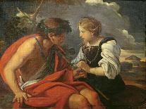 Hagar Leaves the House of Abraham-Pier Francesco Mola-Giclee Print