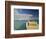 Pier, Grace Bay, Providenciales Island, Turks and Caicos, Caribbean-Walter Bibikow-Framed Photographic Print
