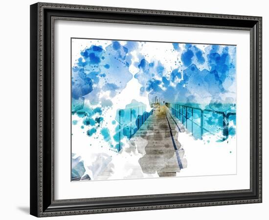 Pier I-Chamira Young-Framed Art Print