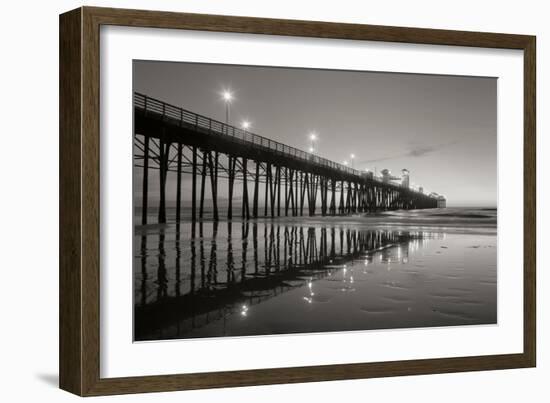 Pier Night 2-Lee Peterson-Framed Photographic Print