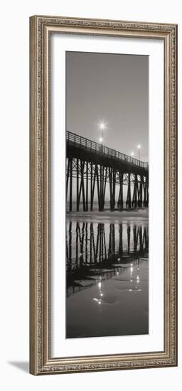 Pier Night Panel II-Lee Peterson-Framed Photographic Print