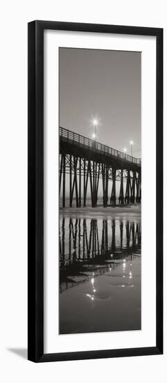 Pier Night Panel II-Lee Peterson-Framed Photographic Print