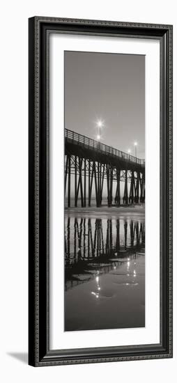 Pier Night Panel II-Lee Peterson-Framed Photographic Print