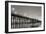 Pier Night Panorama II-Lee Peterson-Framed Photographic Print