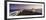 Pier over sea at sunset, Malibu Pier, Malibu, California, USA-Panoramic Images-Framed Photographic Print